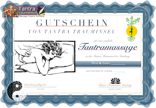 Massage Gutschein - Geschenkgutschein für Massagen
